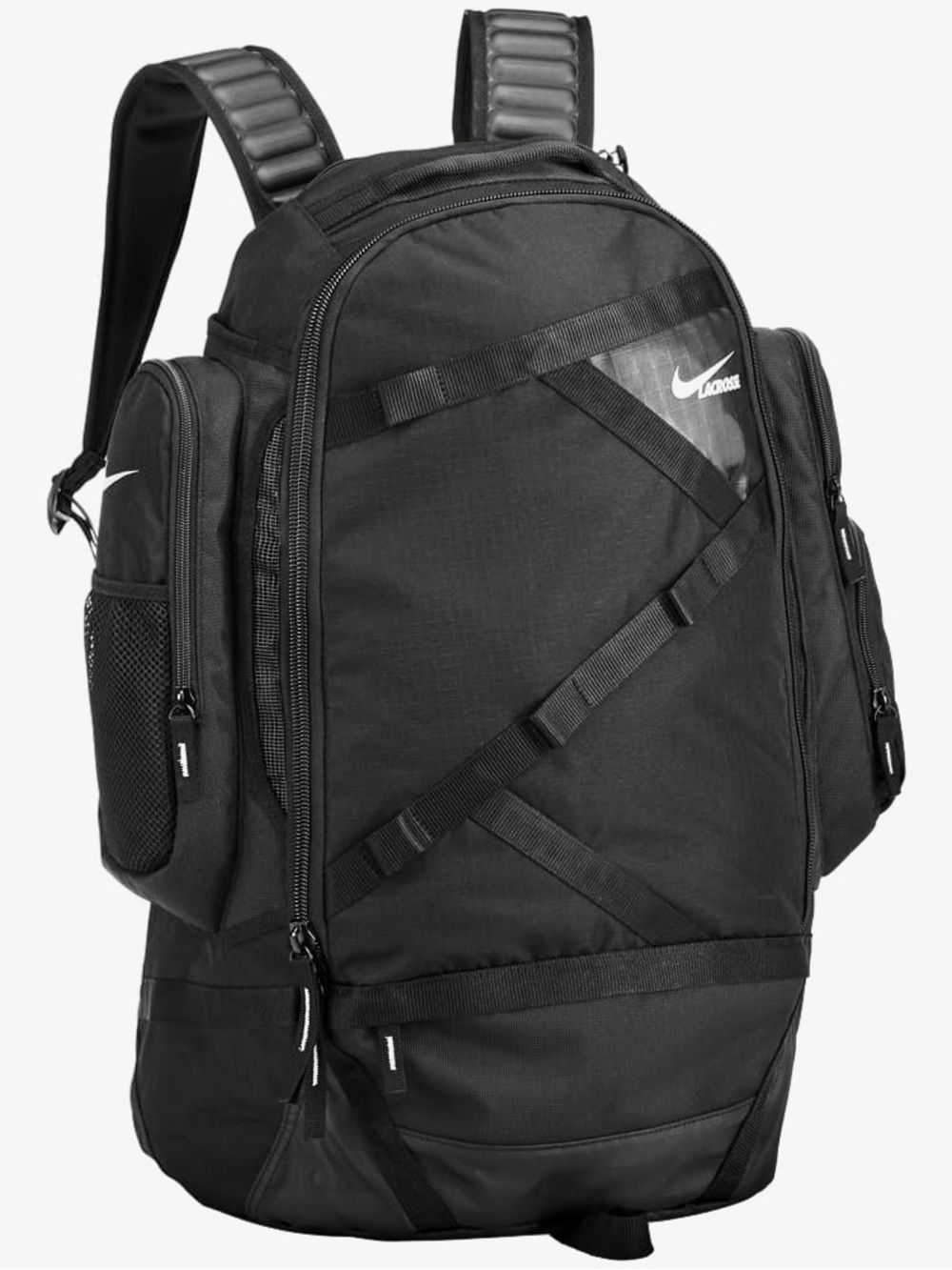 SOLD Nike Game Day Lacrosse Backpack Large 68L Black Gear Bag Stick Holder